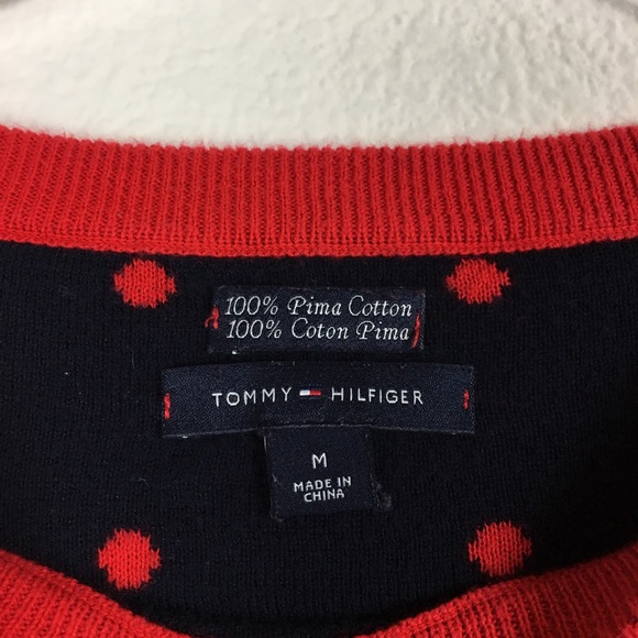 Tommy Hilfiger Pullover Polka Dot Sweater - Picture 5 of 6